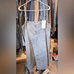 Zara Blue Denim Dress - NWT!